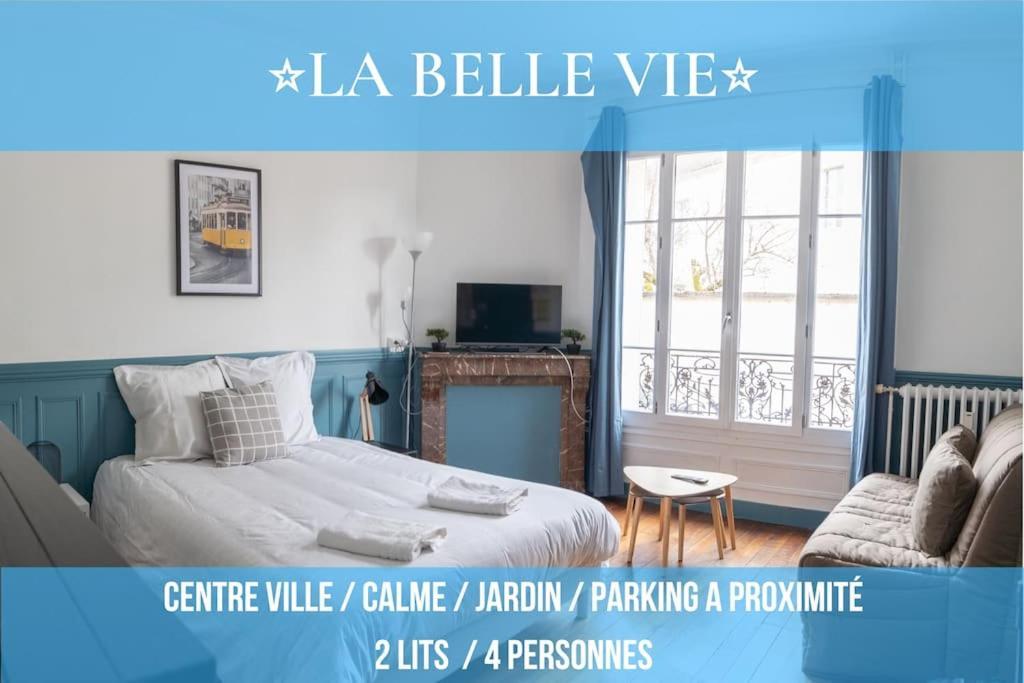 La Belle Vie - Appartement Cosy Au Centre-Ville Auxerre Bagian luar foto